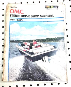 Clymer OMC Stern Drive Sterndrive 1964-1985 Official Shop Repair Manual - Picture 1 of 4