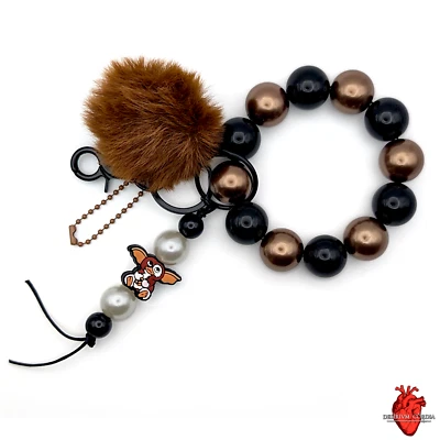 Gremlins Horror Movie Stretch Bracelet Keychain, Bag Charm, Alt Accessory Gift - Image 1 of 4