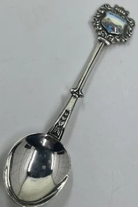 Brisbane Story Bridge Souvenir 4.25” Sterling Silver 925 Spoon (A60) - Picture 1 of 7