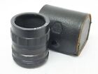 Pentax S3 M42 Extension Tube Set with Case. u8917