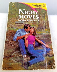 Harlequin Intrigue Paperback Night Moves By Nora Roberts #19 1985 Pre-owned - Imagen 1 de 3