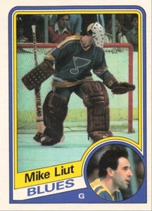 1984-85 O-Pee-Chee Hockey Mike Liut St. Louis Blues #187 - Picture 1 of 2