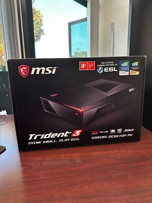 MSI Trident 3 8SC-439US Small Form Factor Desktop - Core i7-8700 - 16GB RAM - 51 - Image 1 of 4