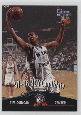 1997 Score Board Rookies Tim Duncan #57 RC HOF - Image 1 of 2