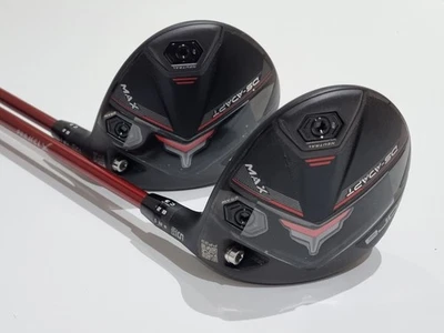 Cobra DS Adapt Max Fairway Wood Set * 3 & 5 * Denali Regular Flex Shafts * VGC - Image 1 of 4