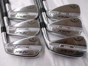 Callaway Apex Pro 2021 Iron Set 5-9,Pw 6pc Flex S MC 80 for Callaway Graphite - Picture 1 of 6