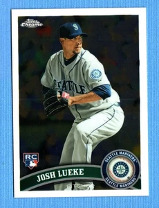 2011 Topps Chrome #192 Josh Lueke Seattle Mariners - Picture 1 of 1