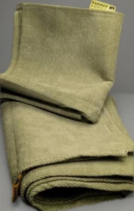 2 Stück Fischgrät Grün 27"/70"x35" Sofabezug Lustig Flauschig Chenille Möbel - Bild 1 von 10