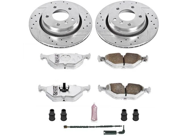 Kit de pastillas de freno trasero y rotor para BMW 328Ci JM253VJ 2000 Foto 1 de 1