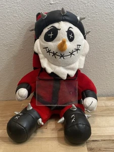 Santa Schneemann Goth Gothic 13 Zoll Plüsch Spencer Geschenke Weihnachten Halloween gruselig  - Bild 1 von 10