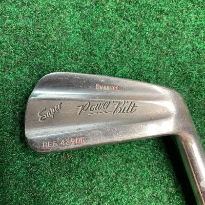 H&B PowerBilt Super Reg 4390R 5 hierros TT eje cohete H&B empuñadura de cuero derecha Foto 1 de 4
