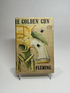 Ian Fleming The Man With The Golden Gun 1965 HCDJ UK First Edition 1st Print VG+ - Picture 1 of 12