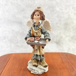 Boyd Bear Ms Mercy The Guardian Angel of Nurses Figurine Statue 1996 Vtg FLAWED - Picture 1 of 6