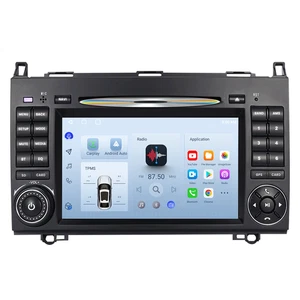 4+64G Android Radio Bluetooth Carplay Navi 7'' Für Mercedes A B Klasse w169 w245 - Bild 1 von 15
