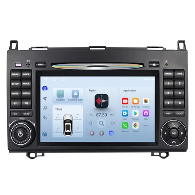 4+64G Android Radio Bluetooth Carplay Navi 7'' Für Mercedes A B Klasse w169 w245 - Bild 1 von 4