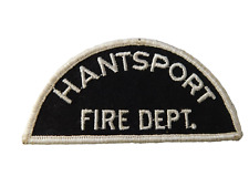 HANTSPORT FIRE DEPARTMENT VINTAGE PATCH SHOLDER CREST NOVA SCOTIA CANADA EMS
