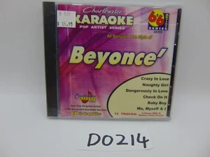 New Sealed CDG Chartbuster Karaoke CD 6+6 Songs 40353 Beyonce Pop Artist - Imagen 1 de 4