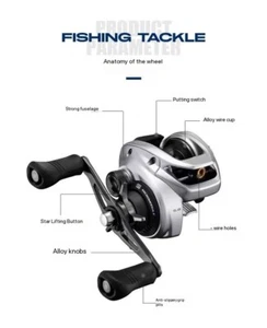 Store DEMO Shimano 2024 Tranx 301 B 5.8:1 Left Hand Casting Fishing Reel - Picture 1 of 3