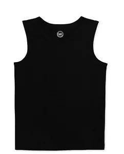 Wonder Nation Boys Kid Tough Solid Tank Top Black Size S (6-7) NEW - Picture 1 of 4