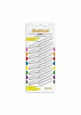 INTERDENTAL BRUSHES Stoddard Icon Interdental Brush - 0.35 White - 8 per Pack