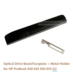 DVD ODD Optical Drive Faceplate Bezel Bracket for HP ProBook 640 645 650 655 G2 - Picture 1 of 2