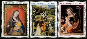 Mali 217-19 **, Mariengemälde - Picture 1 of 1