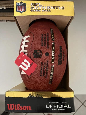 Official NFL The Duke Authentic Game Ball w/ Jets Jamal Adams AUTO Cover