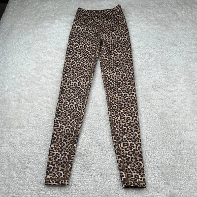 Legging American Eagle Mujer XXS Marrón Estampado Guepardo Pantalones Salón Todo Foto 1 de 4