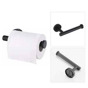 Toilet Roll Paper Holder Tissue Stand Rack Wall Mounted Bar For Bathroom Kitchen - Picture 1 of 14