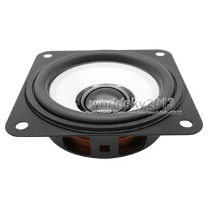 2pcs 2.75'' inch Square Woofer Speaker Passive Radiator Auxiliary Bass 71x71mm - Picture 1 of 6
