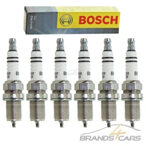6x BOSCH ZÜNDKERZE FÜR MERCEDES E-KLASSE W124 S124 W210 S210 280 320 - Bild 1 von 4
