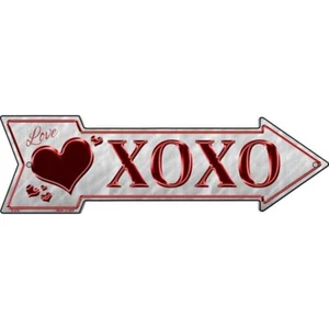 XOXO Neuheit Metall Pfeil Schild Richtung 17" x 5" Wanddekoration - Bild 1 von 1