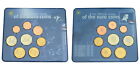 Netherlands - First official issue of the euro coins 2002 -  8  coins 1ct-2euro