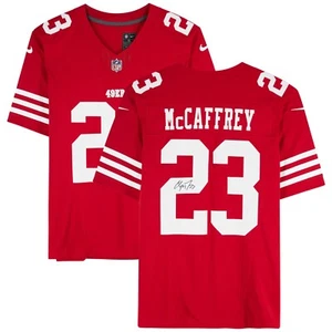 Camiseta Nike Limited firmada por Christian McCaffrey de los 49ers de San Francisco fanáticos - Imagen 1 de 4
