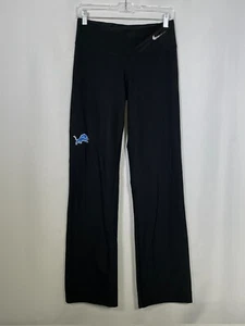 Detroit Lions NFL Nike Dri Fit Black Athletic Pants Women's MEDIUM - Picture 1 of 12