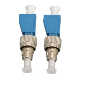 2Pcs Fault Locator Fiber Adapter Fc Male To Lc Female Sm 9/125 Hybrid Reusab HEN - Afbeelding 1 van 22
