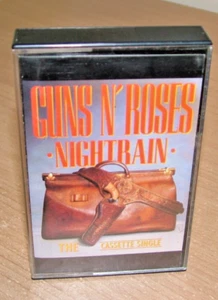 GUNS N' ROSES - NIGHTTRAIN / RECKLESS LIFE CASSETTE SINGLE TAPE 1987 RARE - Picture 1 of 7