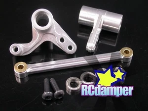 ALUMINUM STEERING ASSEMBLY S HPI 1/10 BULLET ST MT WR8 3.0 NITRO FLUX ALLOY - Picture 1 of 1