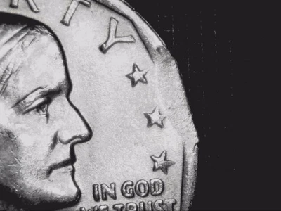 1979~P SUSAN B ANTHONY DOLLAR ~ WIDE RIM VARIETY (FS-301) WITH CLIPPED PLANCHET - Image 1 of 4