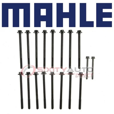 MAHLE Cylinder Head Bolt Set for 2006-2011 Saab 9-3 9-4X 9-5 2.8L 3.0L V6 - oy Foto 1 de 4