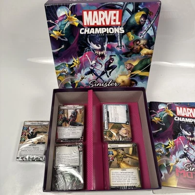 Open Box Sealed Cards Marvel Champions Sinister Motives (OOP) - Image 1 of 4