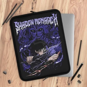 Solo Leveling Anime Laptop Sleeve - Manga Computer Case, Otaku Gift, Anime Fan - Picture 1 of 13