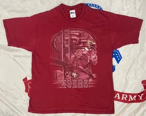 VTG PRO PLAYER NFL San Francisco 49ers Men’s XL Red 90’s Team T-Shirt Football - Picture 1 of 8