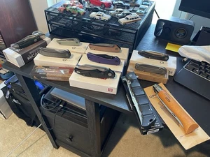 Lot of 11 Knives - Civivi, Sencut, Cold Steel, Rough Ryder, LOOK! - Picture 1 of 23