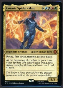 MTG Cosmic Spider-Man Marvel's Spider-Man Regular SPM #127 - Picture 1 of 2