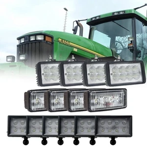 14Pcs LED Wrok Light Kit For John Deere 8000 Series 8100 8210T 8300 8400 8400T - Picture 1 of 11