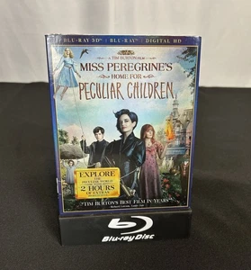 Miss Peregrine’s Home for Peculiar Children Blu-ray + Blu-ray 3D w Slipcover NEW - Imagen 1 de 4