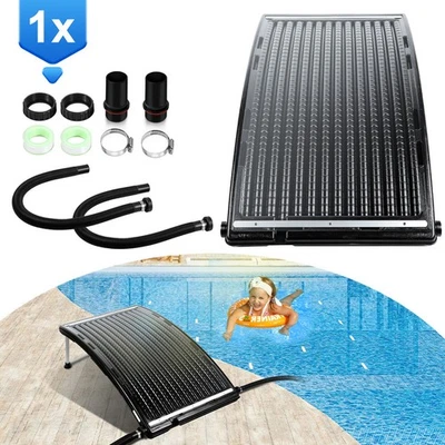 Solarheizung Solarkollektor 15L für Pool mit Standfuß Solarmatten Solarmatte - Bild 1 von 4