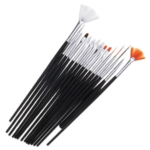 15pcs Brushes for Women Girls Fingernail Dotting Painting - Picture 1 of 7