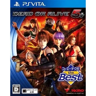 Dead or Alive 5 Plus Koei Techo the Best PS Vita NTSC-J CIB Digital Manual - Image 1 of 4